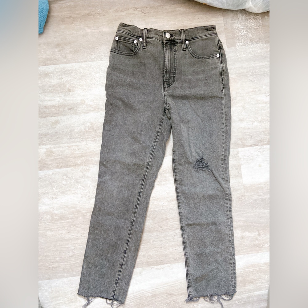 Grey jeans